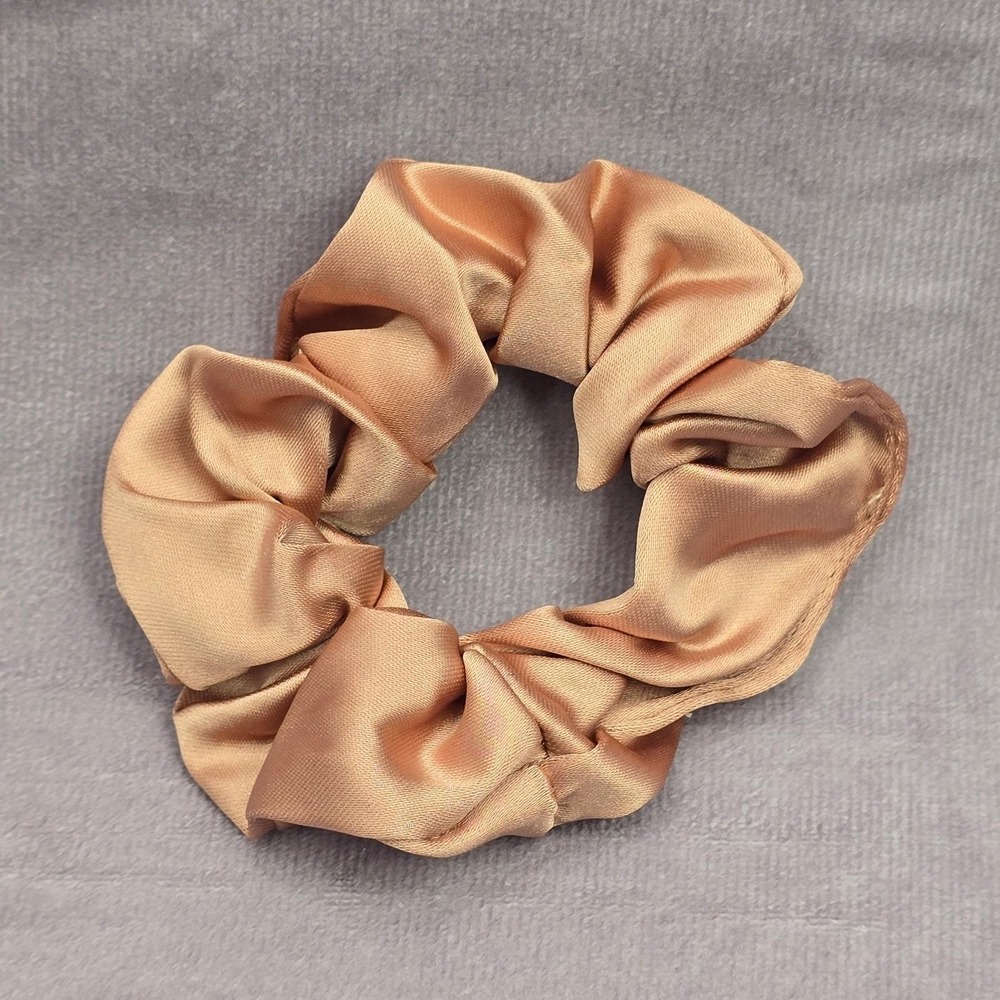Gold Hair Accessories Scrunchie Hair‎ Tie Hair Band Elastic Stretch SB24